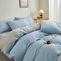Parure de draps de luxe en coton, taille King, teinture réactive, ne décolore pas, produit ménager en gros à succès rapide