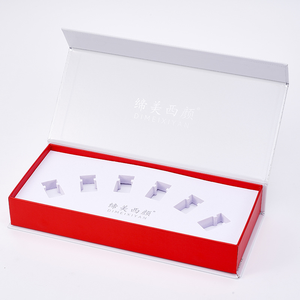 Custom Luxe Etherische Olie Parfum Monsters Doos Stijve Kartonnen Luxe Magnetische Doos Met Schuim Insert - Product Image 1