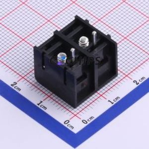 HB825-8.25-2P Barrier Terminal Block Through hole Component (THT),P=8.25mm Connector Three Sides 8.25mm 1x2P Straight Pin - Product Image 2