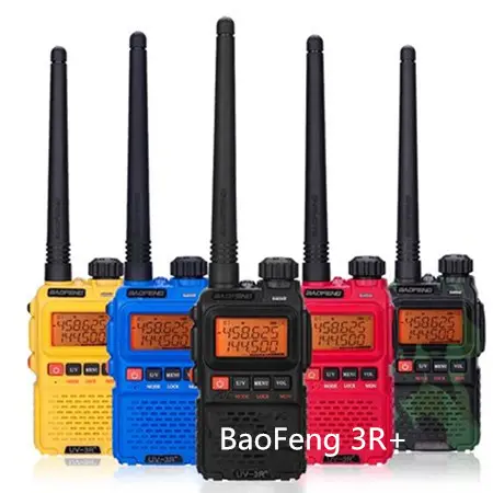 Baofeng uv-<span class=keywords><strong>3r</strong></span> плюс перезаряжаемые Самый дешевый иди и болтай walkie talkie BF 200 км дальность радио по 3 предмета в комплекте с двойным дисплеем <span class=keywords><strong>УФ</strong></span> <span class=keywords><strong>3R</strong></span> 5 Вт рации-иди и болтай walkie