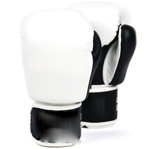 Guantes de Boxeo de Neopreno Lavables para Entrenamiento Físico, Guantes de Boxeo Negros para Sparring, Kickboxing Tailandés, 10, 12, 14, 16 oz - Product Image 3