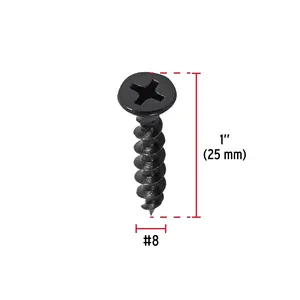 Master con 144 unidades Blister con 18 tornillos multiusos, 8x1 ', FIERCE - Product Image 3