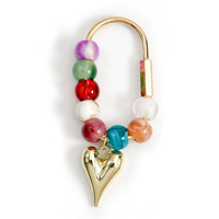 Porte-clés en laiton rétro, en cuivre pur massif, anneau de clé de voiture, accessoires de bijoux créatifs, fermoir à boucle, porte-clés ovale doré