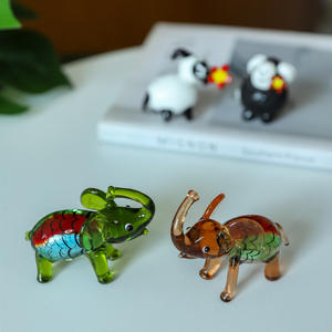 Ornamenti Creativi a Forma di Elefante, SpongeBob SquarePants, Patrick Star, Volpe, Pecora, Asino, Animali Cartoonizzati in Stile <span class=keywords><strong>Disegno</strong></span> a Filo - Product Image 2