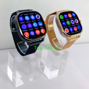 Smartwatch M99 Versione Globale con Schermo AMOLED da 2,4 Pollici, Slot SIM, <span class=keywords><strong>GPS</strong></span>, WIFI 190 °   Smartwatch Android 10.0 con Fotocamera Rotante per Giochi - Product Image 6