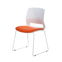 Nouvelle chaise de loisirs en plastique au design moderne, gain de place, pour salon et bureau, chaise de salle à manger escamotable
