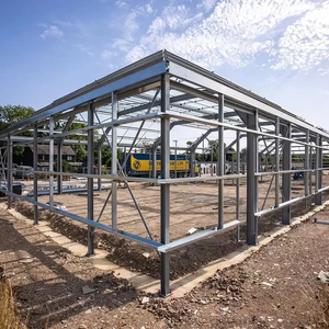 Bâtiment de bureaux en structure métallique, atelier, structure en acier Bluegates Farm pour le Groupe <span class=keywords><strong>Horizon</strong></span>, proche de sa fin de construction - Product Image 1