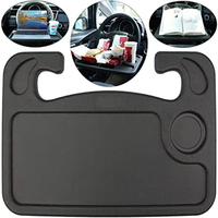 Support de Table pour Voiture RV, Plateau de Travail pour Volant, Porte-Boissons, Aliments, Café, Articles, Ordinateur Portable