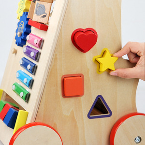 Andadores รถเข็นของเล่นสำหรับเด็กกรอบไม้สำหรับเด็กวัยหัดเดิน - Product Image 3