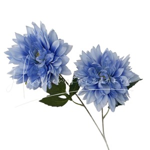 Fleurs en pleine floraison, pivoines artificielles en polyester, décorations de mariage faites à la main, rose, violet, blanc - Product Image 3