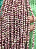 Perles en pierre d'agate rouge à facettes en gros brins de pierres précieuses naturelles de 3mm pour la fabrication de bijoux