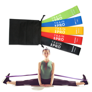 Ensemble de bandes de résistance très vendues, 5 pièces, en TPE, pour exercices de traction, étirements, yoga et fitness - Product Image 6