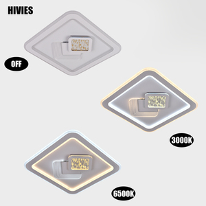 Thông Minh Ánh sáng giá tốt nhất 158 Wát AC85-265V cảm biến LED Đèn trần chuyển động điều khiển từ xa cảm biến LED ánh sáng Trần Acrylic - Product Image 3