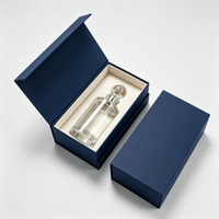 Boîte à parfum personnalisée en forme de livre, écologique et recyclable, fermeture magnétique rigide, doublure en éponge, laminage mat, impression quadricolore