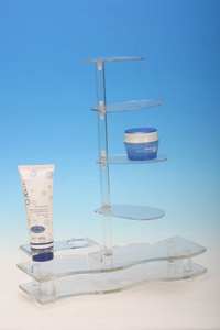 Présentoir en acrylique transparent rond pour bijoux et montres - Product Image 6