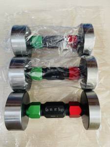 مقياس حد القابس العادي Gcr15 من الفولاذ مع حامل قابل للعكس بمقبض أسود مع مقابض بلون أحمر وأخضر وحجم قابل للتخصيص - Product Image 2