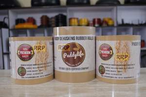 Rodillos de caucho para descascarillar arroz, repuestos para máquinas de molinos de arroz, rodillo de caucho - Product Image 2