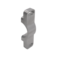 Boîtier de clavier en aluminium usiné CNC, panneau frontal en aluminium CNC, dissipateur thermique en aluminium, usinage CNC, service de fraisage CNC