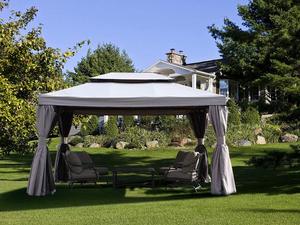 Gazebo Metálico de Doble Techo 3x3M con 4 Paredes de Malla y Revestimiento de Poliéster de 160g con Recubrimiento PA, Modelo DC-MG-004 - Product Image 5