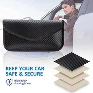 Solución de Seguridad Definitiva para Llaveros que Combina Jaula de Faraday y Bloqueo de Radiofrecuencia para Máxima Protección - Product Image 3
