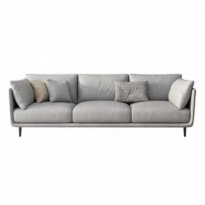 Canapé moderne et contemporain pour salon avec rembourrage doux et coussins confortables pour l'intérieur de la maison - Product Image 1