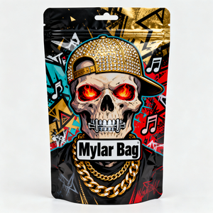 Sacs Mylar Découpés Personnalisés Anti-Odeur à Fermeture Éclair pour Bonbons, Herbes, Fleurs et Biscuits – Emballage Comestible en Gros, 3.5g, 7g, 14g, 28g - Product Image 2