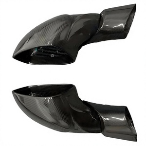 ฝาครอบกระจกมองหลังคาร์บอนไฟเบอร์แท้คุณภาพสูงสำหรับ Ferrari 458 488 F8 รุ่น 7002057 82909910 82909810 - Product Image 2