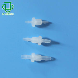 High Quality 1/4-28UNF PP-Nylon Plastic Pagoda Connector Through-Plate Straight Two-Way Flexible Tube <b>Adapter</b> & <b>Connectors</b> - Product Image 1