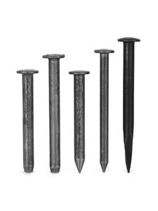 Clou <span class=keywords><strong>en</strong></span> acier au carbone pour borne de péage, finition brute, tailles M8 à M12, pour montage de portiques et de barrières, usage sur chantier - Product Image 4