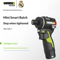 Perceuse sans fil Worx Smart Control WU139, batterie au lithium, petite perceuse à main rechargeable, tournevis réversible sans balais