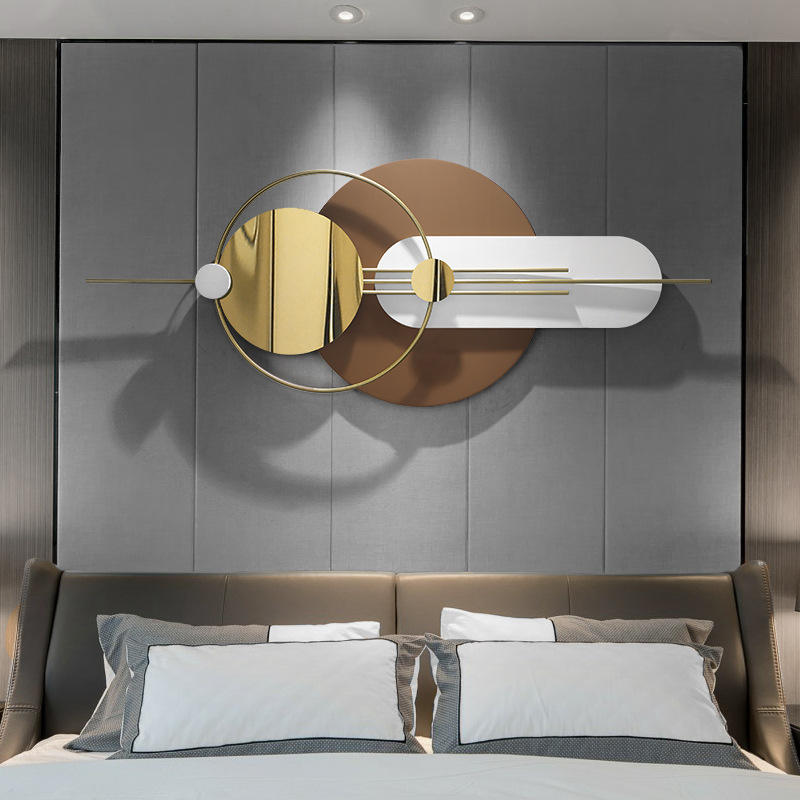 Light Luxury 3D Metal Wall Art Decor - Modern Iron Art for Living Room ...