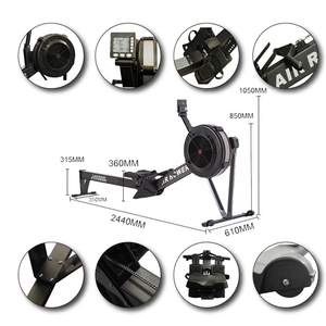 YG-R004 direktverkauf ab werk fitnessgeräte magnetische luft-rudermaschine luft-ruder luft-rudermaschine - Product Image 2