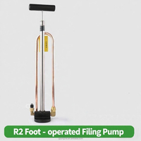 WiPCOOL Pompe à huile à pédale et pistolet à huile à main PCO-1 PCO-2 R1 R2 pour les systèmes de réfrigération et de climatisation