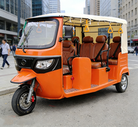 Tricycle Électrique à Trois Roues pour Passagers, 5 Places, Homologué EEC et COC, Vente Chaude