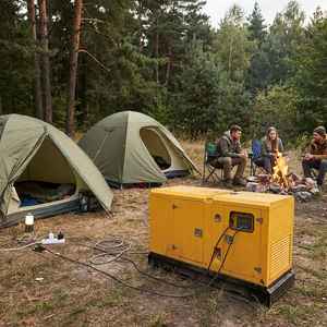ByPerkins Genset Silent 50 Kva 3 Phase 400/230V 50Hz <b>Generator</b> With Auto Start for Hospital Hotel Restaurants ISO CE 1103A-33TG1 - Product Image 4