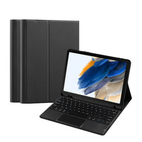 Keyboard untuk Samsung Tablet A9 + A8, casing pelindung dengan Keyboard nirkabel