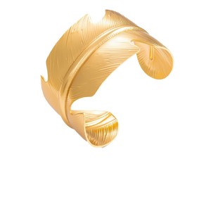Geometric Wide Stainless Steel <b>Bracelet</b> 18K <b>Gold</b> Plated <b>Adjustable</b> Unisex Fashion Jewelry Made in Yiwu - Product Image 5