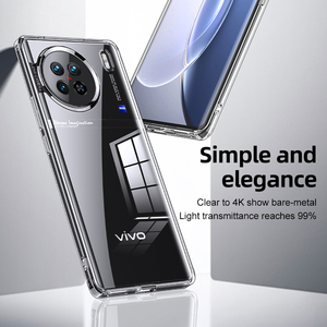 Funda de teléfono transparente a prueba de golpes para <span class=keywords><strong>Vivo</strong></span> X90 <span class=keywords><strong>Pro</strong></span> Plus <span class=keywords><strong>X80</strong></span> Reno8 <span class=keywords><strong>Pro</strong></span> A33 A53 A73 - Product Image 6