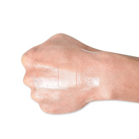 Pansements transparents de haute qualité médical IV canule Fixation stérile aiguille cathéter Patch PU matériel hydrocolloïde