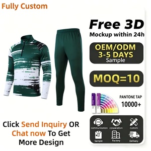 Nuova Tuta da Uomo di Alta Qualità, Set con Felpa con Zip e Pantaloni Sportivi - Product Image 1