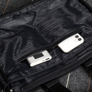 Maletín ejecutivo de cuero suave vintage, funda impermeable de alta calidad para portátil, logotipo personalizado, bolso unisex de lujo para abogados - Product Image 6