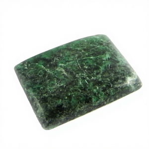 Piedra Preciosa de Jaspe Verde Natural en Bruto, Maw Sit-Sit, 5.50 g, Corte Rectangular de 19x25 mm para Joyería - Product Image 1