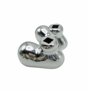 Pieds <span class=keywords><strong>de</strong></span> canapé contemporains en aluminium chromé en forme <span class=keywords><strong>de</strong></span> pied <span class=keywords><strong>de</strong></span> <span class=keywords><strong>Mickey</strong></span>, robustes et créatifs, pour chambre à coucher - Product Image 2