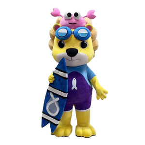 UYEAH MOQ 1 PC Costume da Mascotte Leone Personalizzato per Adulti, 3D 1:1 in Schiuma Intagliata, Non Gonfiabile, Personaggio Animale - Product Image 3