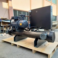 Système de refroidissement industriel de marque Chiller, fabricant Naser, refroidisseur d'eau de 40 HP pour usine de produits de la mer