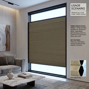 [Uniquement <span class=keywords><strong>Tissu</strong></span>] <span class=keywords><strong>Tissu</strong></span> Haut de Gamme Personnalisé ODM/OEM pour Stores Plissés Verticaux <span class=keywords><strong>Nid</strong></span> <span class=keywords><strong>d</strong></span>'<span class=keywords><strong>Abeille</strong></span> pour Fenêtre - Product Image 6