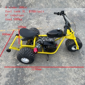 212cc 72v 3つの3輪電動スクーター電動ドリフトトライクリアアクスルモーターデガスリナペダル - Product Image 2