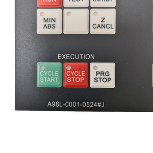 Original A98L-0001-0524#J New FANUC Keypad <b>Keyboard</b> Membrane Plc Parts - Product Image 2