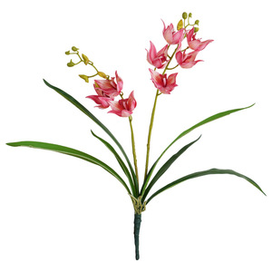 Arreglo de Orquídeas Artificiales de Seda Magpie, Alta Simulación, Decoración para Bodas y Hogar - Product Image 5