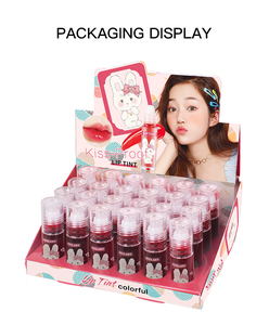 Private label cosmetics Dyed lip gloss long lasting moisturizing matte liquid lipstick lip tint - Product Image 6
